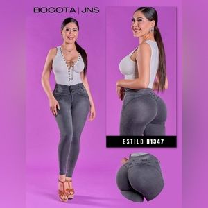 Colombian style push up effects jeans